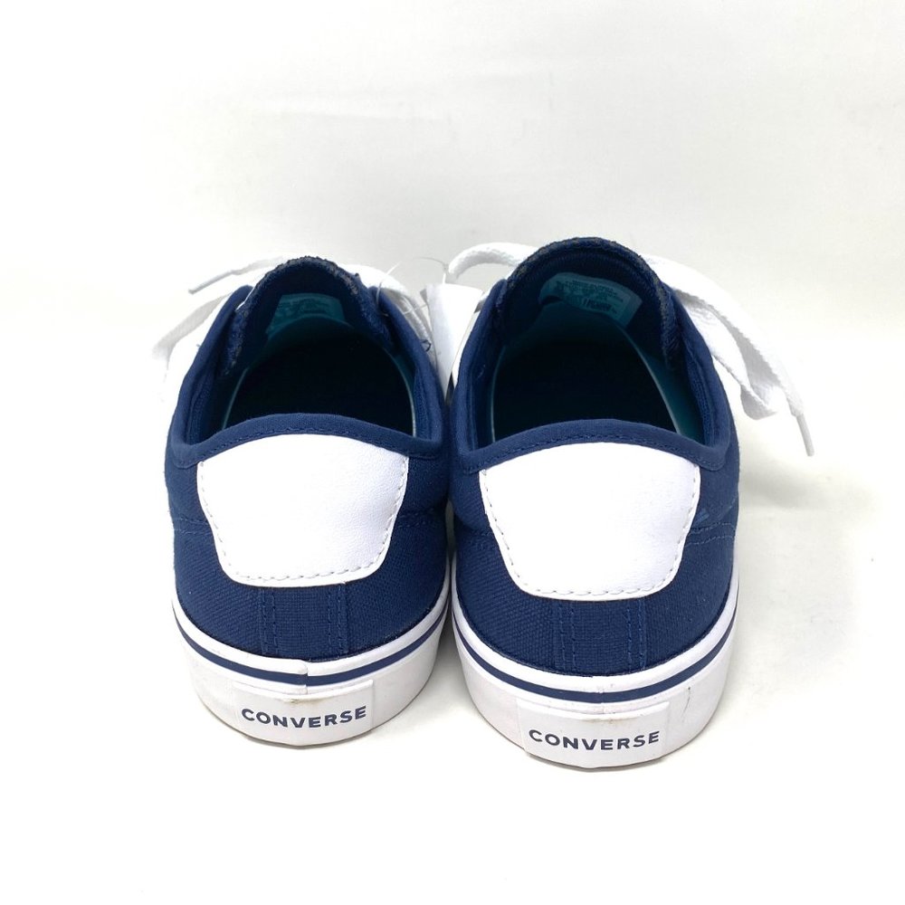 đź’–MEGA SALEđź’–CONVERSE STAR PERLA Shoes Women 665317C Navy Canvas Skate Sneakers - Picture 2 of 8